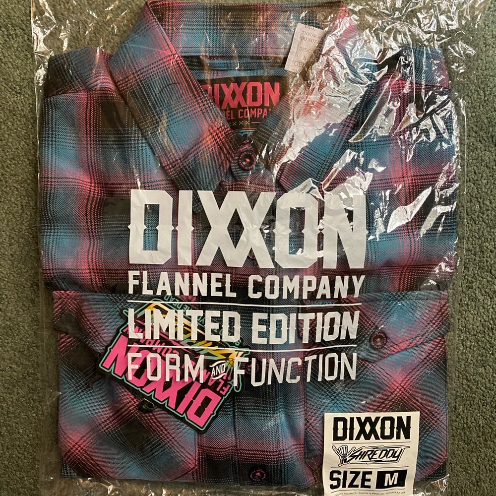 Dixxon “Shreddy OG” Men’s Size Medium Flannel